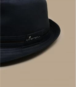 Don Kairan Black -Arrêt. Aller. Chapeau. don kairan blacktrilby20noir20Herman
