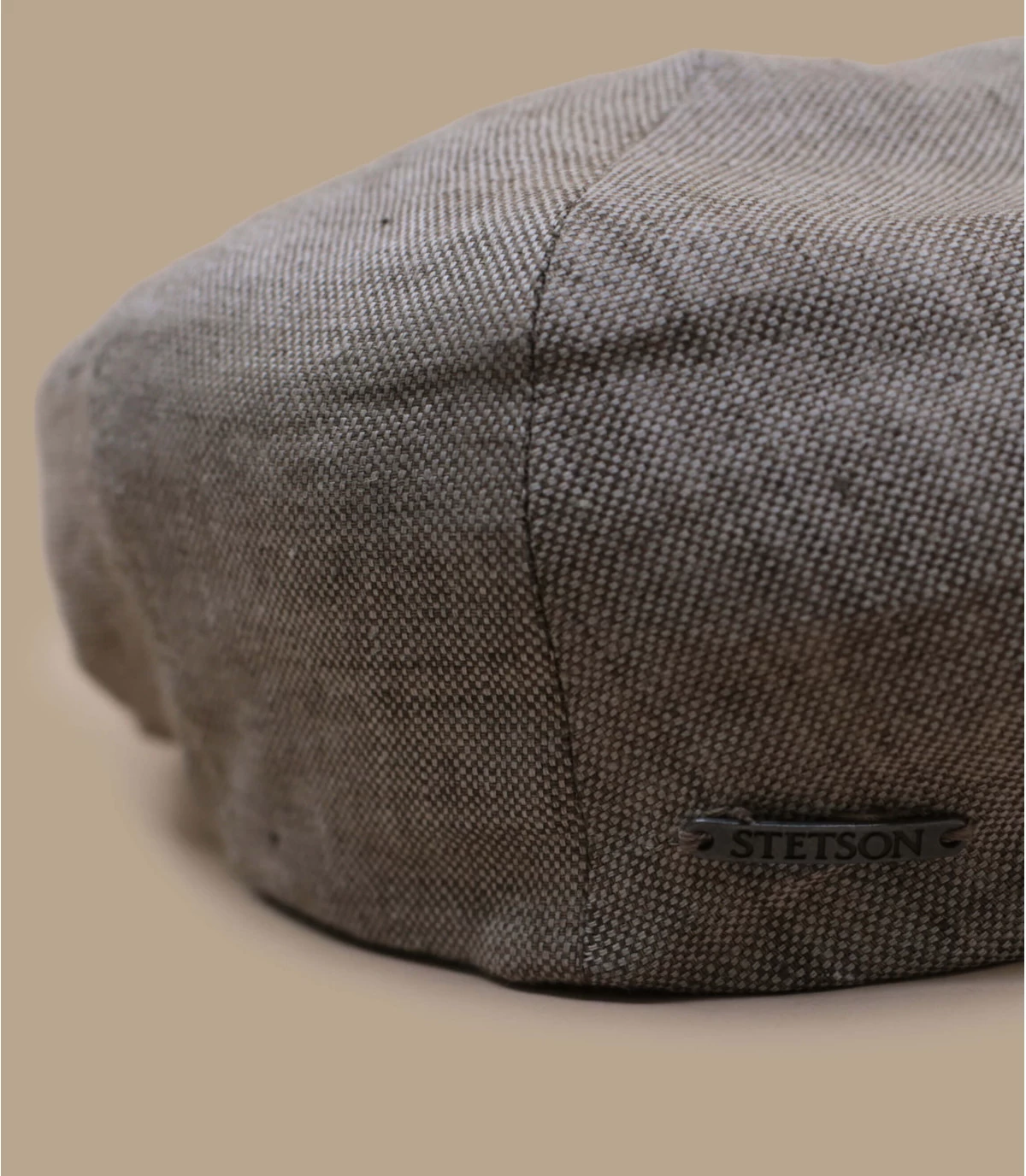 Stetson Driver Cap Linen Beige 5 Stetson Driver Cap Linen Beige – Image 3