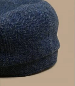 Stetson Driver Cap Wool Herringbon Blue 5 Stetson Driver Cap Wool Herringbon Blue -Arrêt. Aller. Chapeau. driver cap wool herringbon blueDriver20Cap20Wool20Herringbon20blue20Stetson