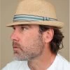 Duke Beige -Arrêt. Aller. Chapeau. duke beigetrilby20paille20Gottmann20Duke20beige