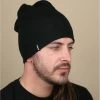 Barts Eclipse Beanie Reversible Black Grey -Arrêt. Aller. Chapeau. eclipse beanie black