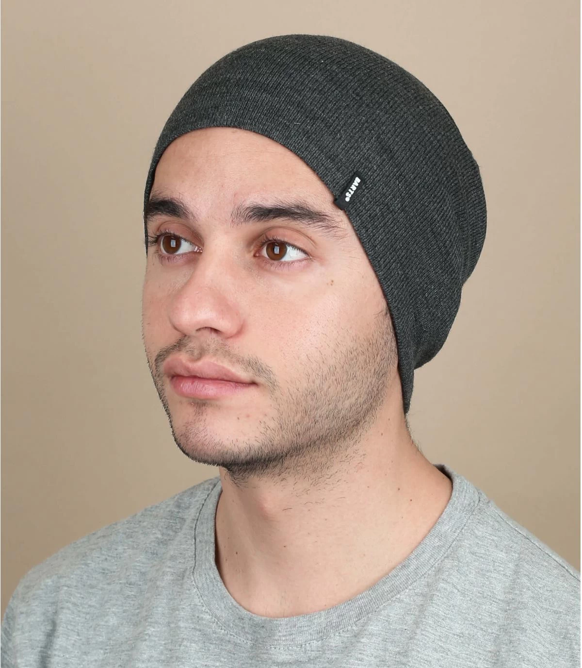 Barts Eclipse Beanie Reversible Dark Heather 3 Barts Eclipse Beanie Reversible Dark Heather
