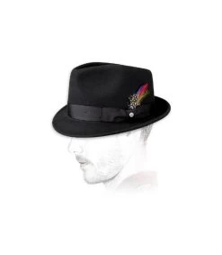 Stetson Elkader Black 8 Stetson Elkader Black -Arrêt. Aller. Chapeau. elkader blackChapeau20Elkader
