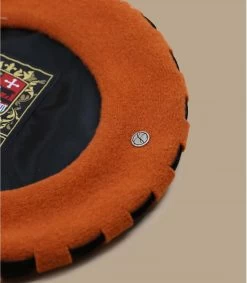 Ellie Erable 7 Ellie Erable -Arrêt. Aller. Chapeau. ellie erableberet20orange20ruban20noue