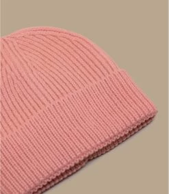 Engineered Knit Ribbed Beanie Blush -Arrêt. Aller. Chapeau. engineered knit ribbed beanie blush 1