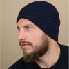 Engineered Knit Ribbed Beanie Oxford Navy 1 Engineered Knit Ribbed Beanie Oxford Navy -Arrêt. Aller. Chapeau. engineered knit ribbed beanie oxford navy