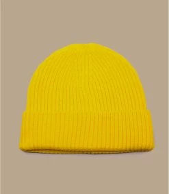 Engineered Knit Ribbed Beanie Sun Yellow -Arrêt. Aller. Chapeau. engineered knit ribbed beanie sun yellow 1