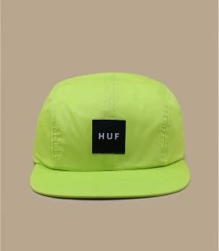 HUF Essentials Box Logo Volley Green -Arrêt. Aller. Chapeau. essentials box logo volley green 1