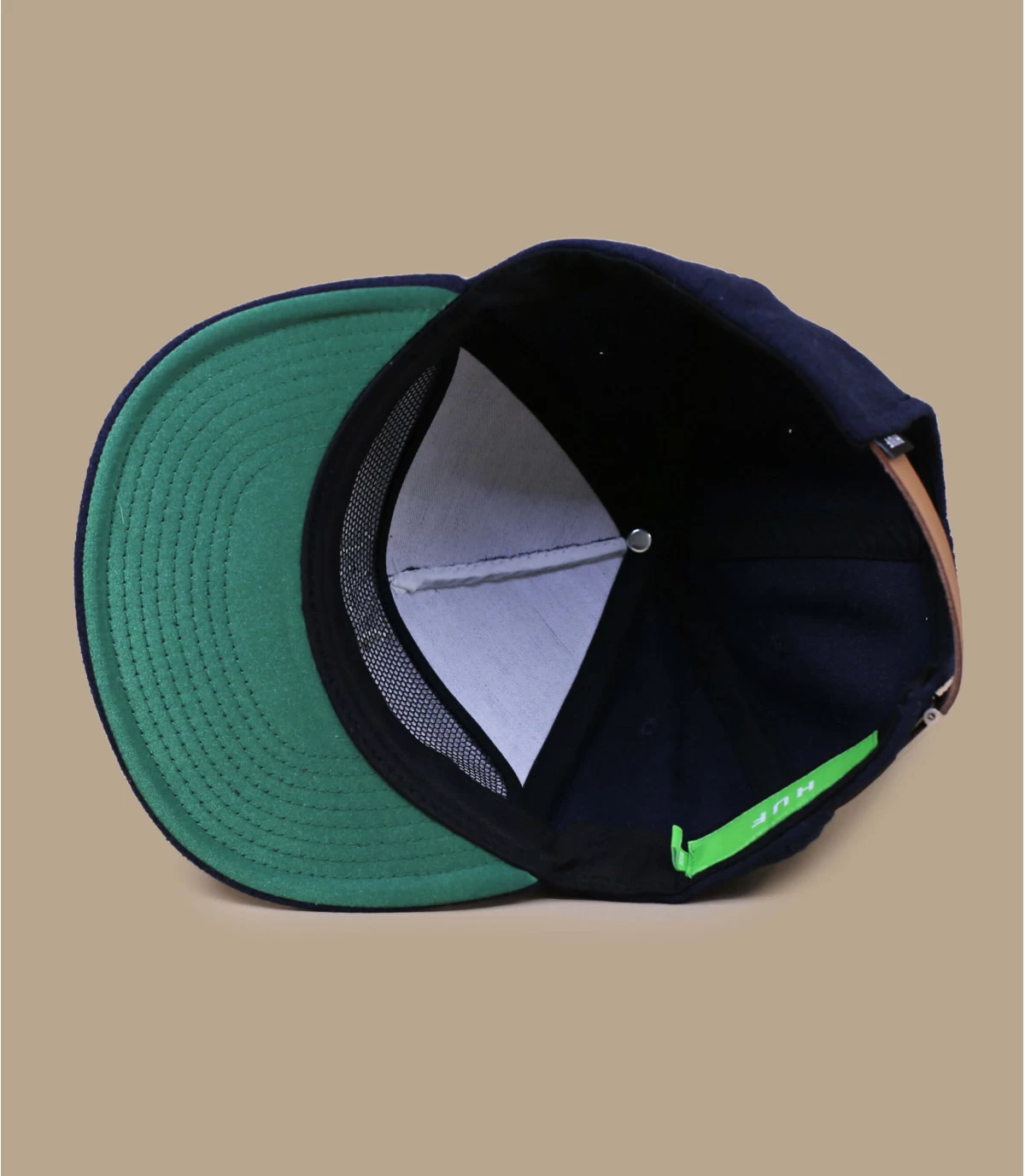 HUF Forever Strapback Navy 8 HUF Forever Strapback Navy – Image 6