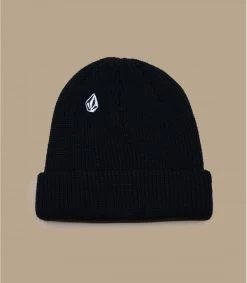 Volcom Full Stone Beanie Black 6 Volcom Full Stone Beanie Black -Arrêt. Aller. Chapeau. full stone beanie black 1