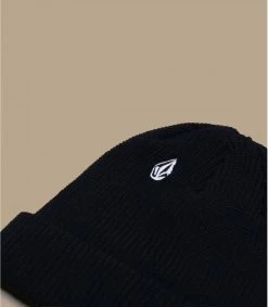 Volcom Full Stone Beanie Black 7 Volcom Full Stone Beanie Black -Arrêt. Aller. Chapeau. full stone beanie black 2