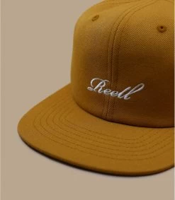 Reell Game Cap Yellow Brown -Arrêt. Aller. Chapeau. game cap yellow brown 2