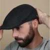 Gatsby Laine Anthracite -Arrêt. Aller. Chapeau. gatsby laine grisberet20duckbill20gris20laine20Gatsby20Laine20anthracite