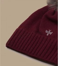 Giulia Real Fur Dark Red -Arrêt. Aller. Chapeau. giulia real fur dark red 2