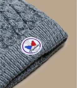 Gstaad Gris -Arrêt. Aller. Chapeau. gstaad grisBonnet20gris20torsades