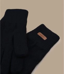 Arrêt. Aller. Chapeau. 52 Barts Haakon Glove Black