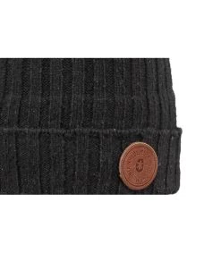 Barts Haakon Turnup Boys Black -Arrêt. Aller. Chapeau. haakon turnup boys blackBonnet20revers20enfant20noir