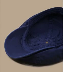 Stetson Hatteras Coton Bio Marine -Arrêt. Aller. Chapeau. hatteras coton marine 2