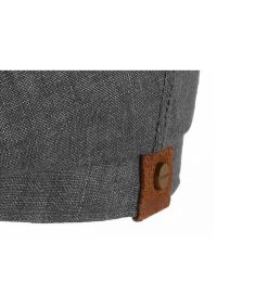 Stetson Hatteras Linen Dark Grey -Arrêt. Aller. Chapeau. hatteras linen dark greyberet20lin20gris