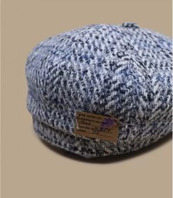 Stetson Hatteras Virgin Wool Herringbone Grey Beige -Arrêt. Aller. Chapeau. hatteras virgin wool herringbone grey beige 2