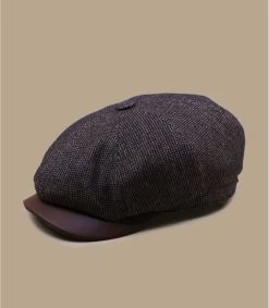 Stetson Hatteras Wool Cotton Brown Blue -Arrêt. Aller. Chapeau. hatteras wool cotton brown blue 1