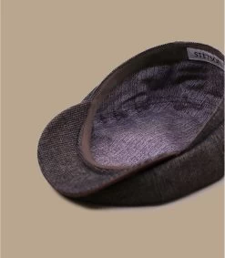 Stetson Hatteras Wool Cotton Brown Blue -Arrêt. Aller. Chapeau. hatteras wool cotton brown blue 2