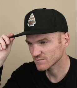 Brixton Holt Snapback Black