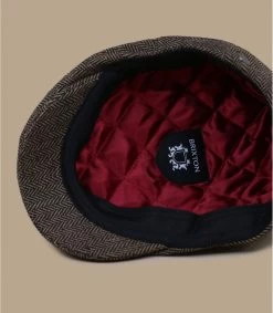 Brixton Hooligan Brown Kaki Herringbone -Arrêt. Aller. Chapeau. hooligan brown kaki herringbone 2