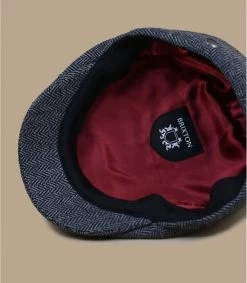 Brixton Hooligan Grey Black -Arrêt. Aller. Chapeau. hooligan grey 2