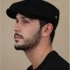 Horace Noir -Arrêt. Aller. Chapeau. horace noirberet20gavroche20noir20laine20Horace20noir