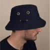 Tilley Iconic T1 Black -Arrêt. Aller. Chapeau. iconic t1 blackbob20Tilley T120noir20Iconic20T120black