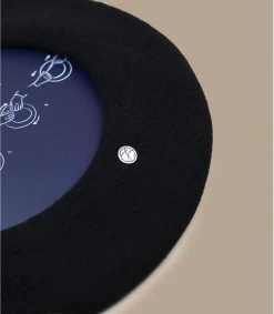 L'authentique Beret Basque Noir -Arrêt. Aller. Chapeau. l authentique beret basque noirBeret20traditionnel20francais20homm