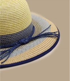 Mandy Beige -Arrêt. Aller. Chapeau. mandy beigecapeline20beige20rayures