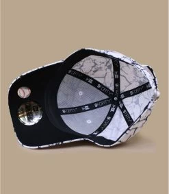 NEW ERA Marble 940 NY White -Arrêt. Aller. Chapeau. marble 940 ny white 5