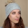 Barts Marigold Beanie Heather Grey 2 Barts Marigold Beanie Heather Grey -Arrêt. Aller. Chapeau. marigold beanie heather greyBonnet20gros20pompon20poils20Marigold20beanie20heather20grey
