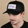 OBEY Marked Trucker Black 1 OBEY Marked Trucker Black -Arrêt. Aller. Chapeau. marked trucker black