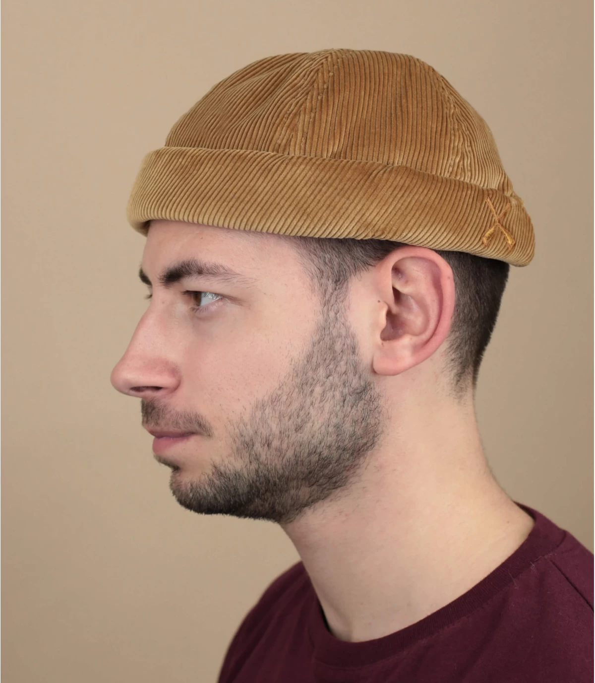 Miki Velvet Corduroy Tan 3 Miki Velvet Corduroy Tan