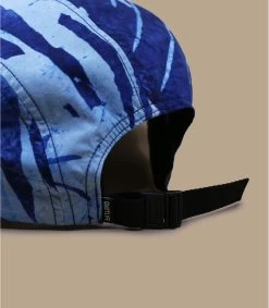 Monoprint 5 Panel Blue -Arrêt. Aller. Chapeau. monoprint 5 panel blue 4