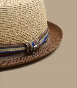 Noham Raphia 7 Noham Raphia -Arrêt. Aller. Chapeau. noham raphiapork20pie20beige20brun