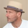 Noham Raphia -Arrêt. Aller. Chapeau. noham raphiapork20pie20beige20brun20Noham20Raphia
