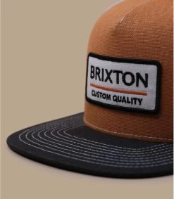 Brixton Palmer Proper Trucker Phoenix Orange Black White -Arrêt. Aller. Chapeau. palmer proper trucker phoenix orange black white 2