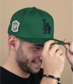 NEW ERA Patch 59Fifty LA Dark Green