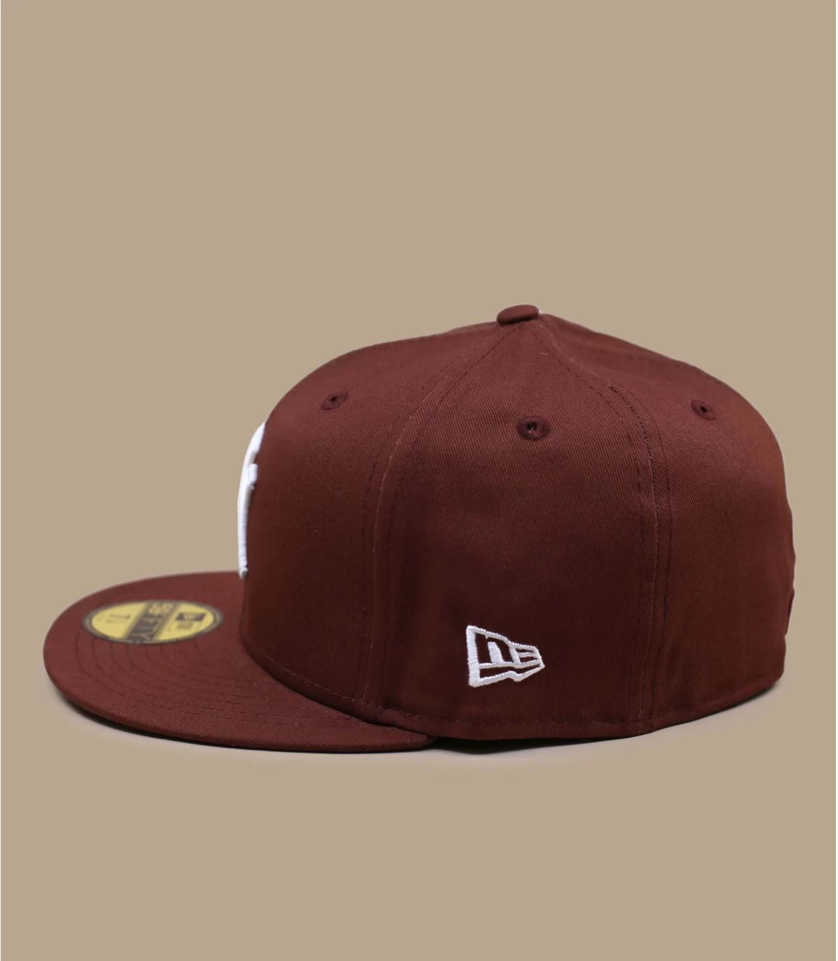 NEW ERA Patch 59Fifty NY Walnut Brown 6 NEW ERA Patch 59Fifty NY Walnut Brown – Image 4
