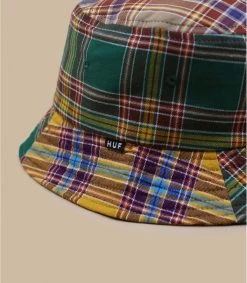 HUF Patchwork Bucket Multi -Arrêt. Aller. Chapeau. patchwork bucket multi 2