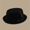 Stetson Pennsylvania Woolfelt Black -Arrêt. Aller. Chapeau. pennsylvania woolfelt black