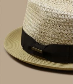 Stetson Player Cotton Toyo Natural -Arrêt. Aller. Chapeau. player cotton toyo natural 1