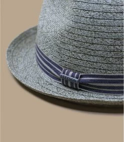 Stetson Player Toyo Grey -Arrêt. Aller. Chapeau. player toyo grey 2