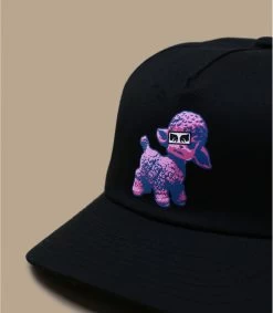 OBEY Postman Black -Arrêt. Aller. Chapeau. postman black 2