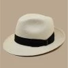Borsalino Quito Panama Medium Black -Arrêt. Aller. Chapeau. quito panama medium black