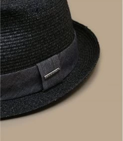 Stetson Reidton Toyo Black Mix -Arrêt. Aller. Chapeau. reidton toyo black mixChapeau20paille20noir20gris20homme